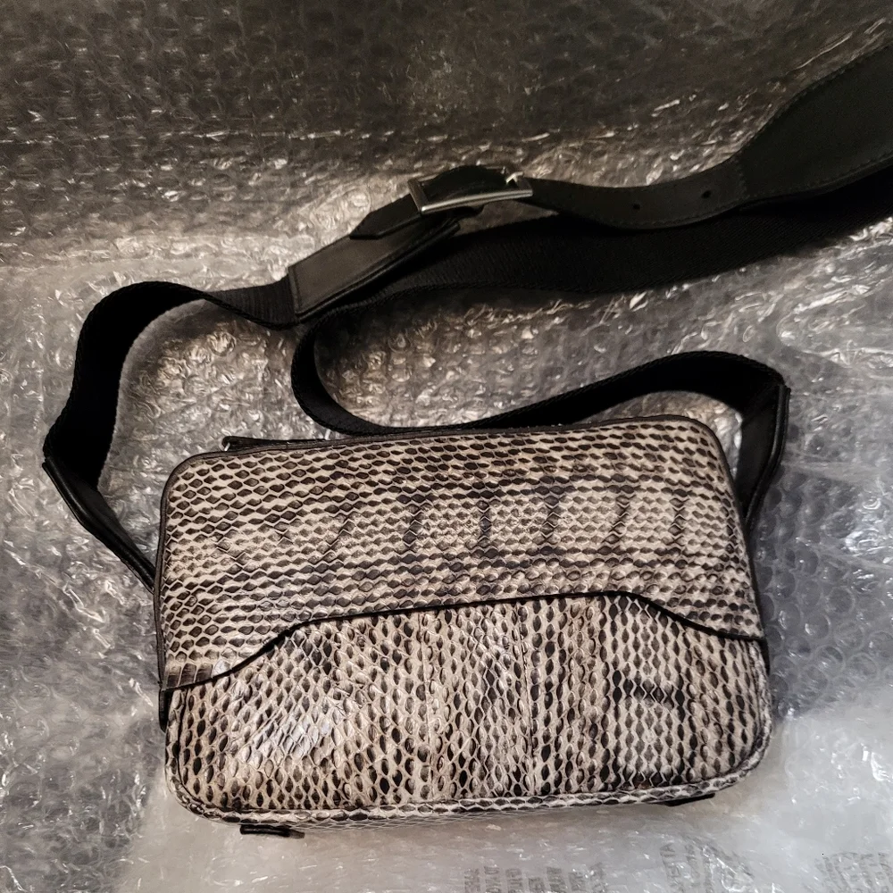 Tibi Python Bébé Bag - Picture 2 of 8